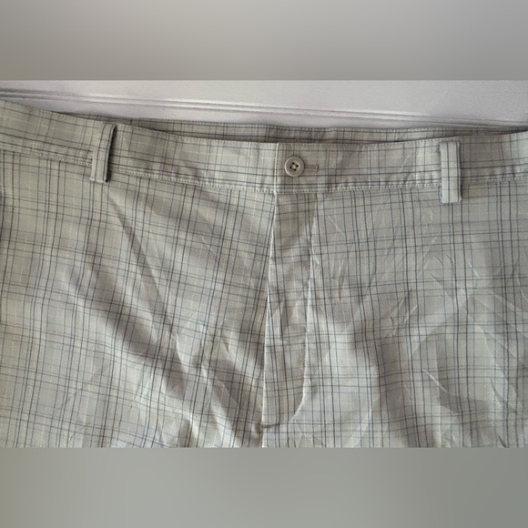 NIKE GOLF fit-dry mens size 42 plaid golf / casual shorts - Picture 4 of 5